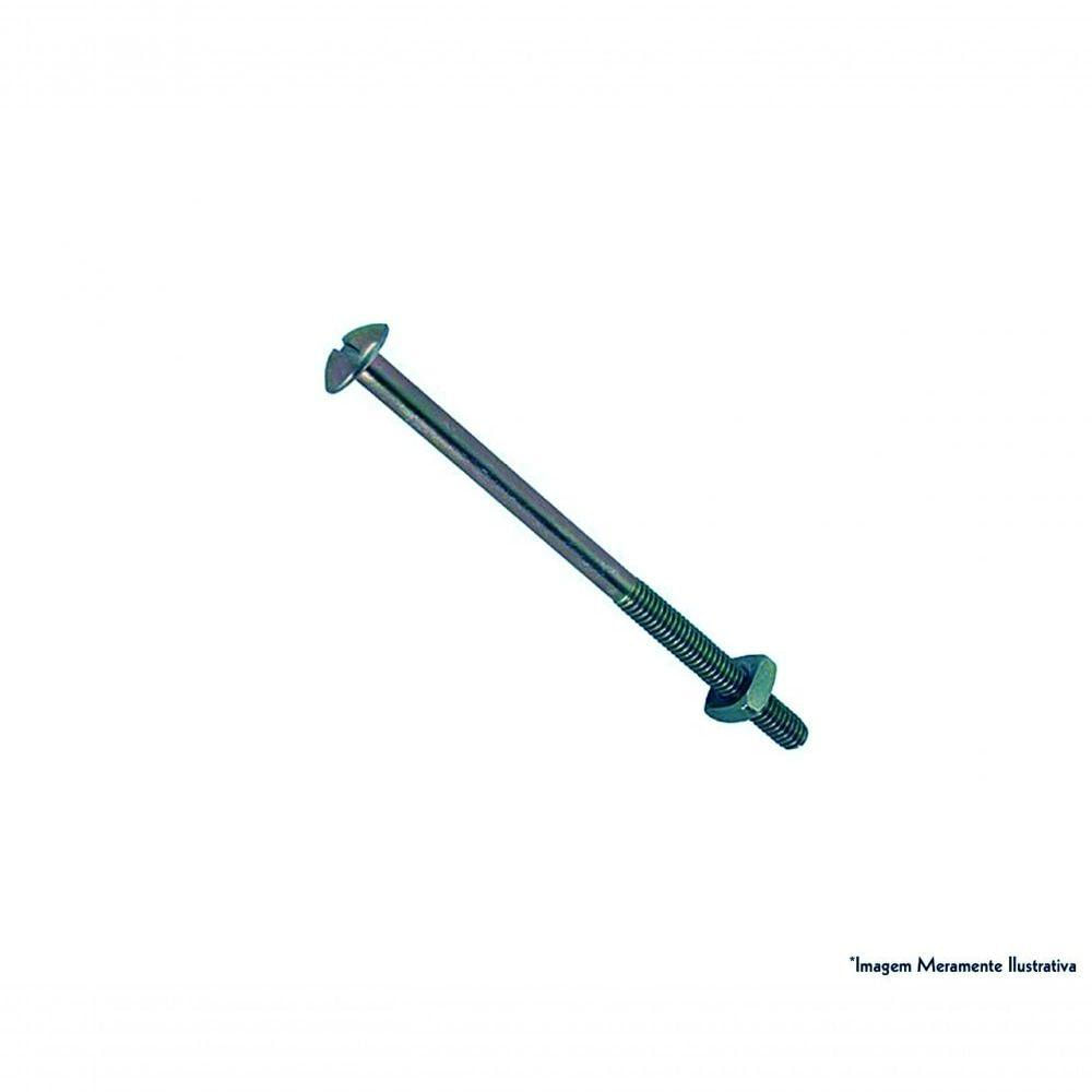 Parafuso Cama Fendado C/Porca 1/4Equot