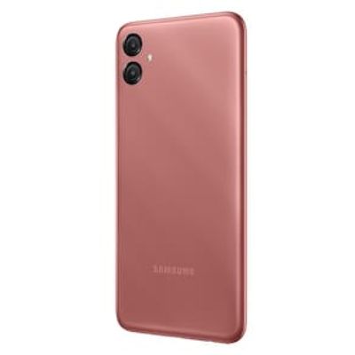 Smartphone Samsung Galaxy A04e Cobre 64GB, 3GB RAM, Processador Octa-Core, Bateria de 5000mAh, Câmera Traseira Dupla, Tela de 6.5", Dual Chip