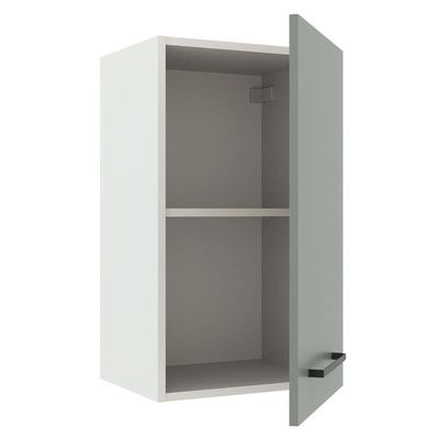 Armário Aéreo com 1 Porta Cinza Agata Madesa