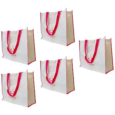 Bolsa Ecobag Kit 5 Uni Saco Mercado Compras Passeio Dobravel