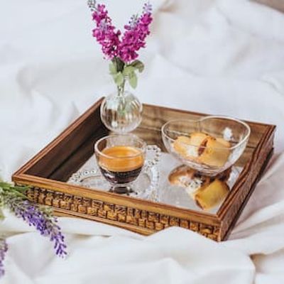Conjunto com 4 Xícaras e Pires para Café Wolff Pearl Coração em Cristal - 85 ml