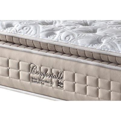 Colchão King Molas Ensacadas Visco Gel MasterPocket Comfortable Pillow Top (193x203x36) - Anjos