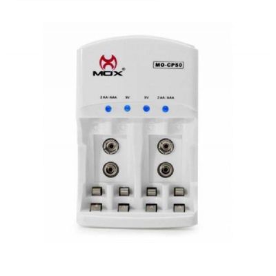 Carregador de Pilhas Aa, Aaa e Bateria 9v Bivolt - Cp50
