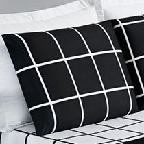 Jogo De Cama Com Lençol De Cima 200 Fios Austin Casal 04 Peças - Preto