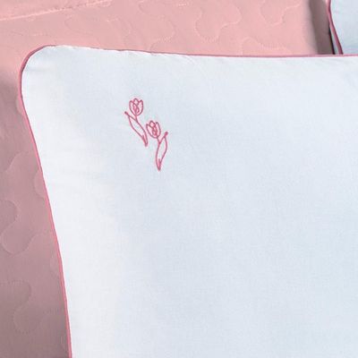 Jogo De Cama Lençol Percal 200 Fios 100% Algodão Liana Queen 04 Peças - Branco