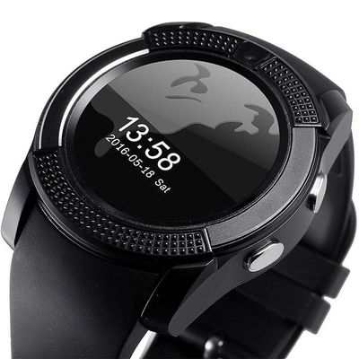 Relógio Smartwatch V8 Orig. Touch Bluetooth Gear Preto