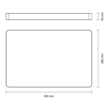 Tábua Com Empunhadura Churrasco Em Madeira Teca Fsc Com Acabamento Em óleo Mineral 50x38