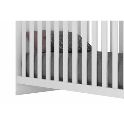 Berço Infantil Labirinto Ia-19 Rústico-branco - Henn