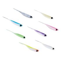 Isca Artificial Silicone Cardume Soft W212 5cm C/8 Unidades