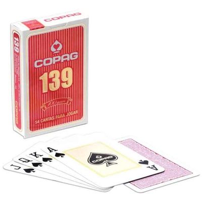 Baralho Tadicional Copag 139 54 Cartas Original
