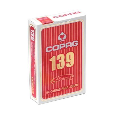 Baralho De Cartas Copag 139 Vermelho (Original Copag)