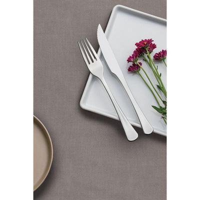 Faqueiro Havana Em Aço Inox Com Facas Para Churrasco Acabamento Brilho E Gaveteiro 24 Peç