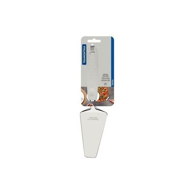 Espátula Para Pizza Tramontina Utilitá Em Aço Inox Com Cabo De Polipropileno Branco Tramontina