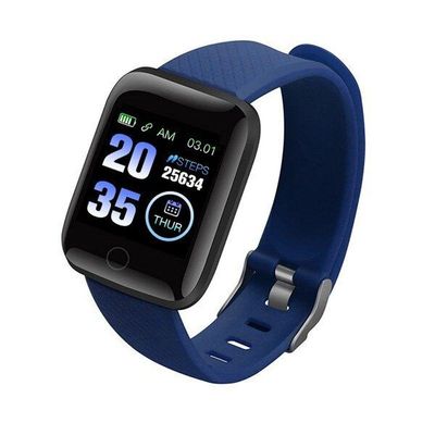 Relogio Inteligente Smartwatch D13 Azul Smart Bracelet