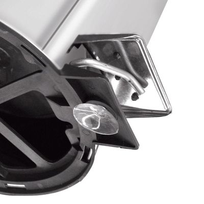 Lixeira Inox Tramontina Brasil Com Pedal Em Aço 5 Litros 94538105