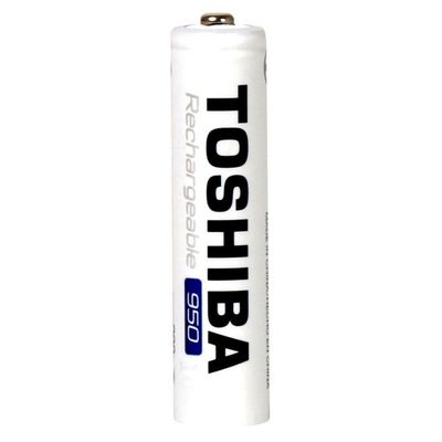 Pilha Recarregável Aaa 950mah Toshiba 4 Unidades