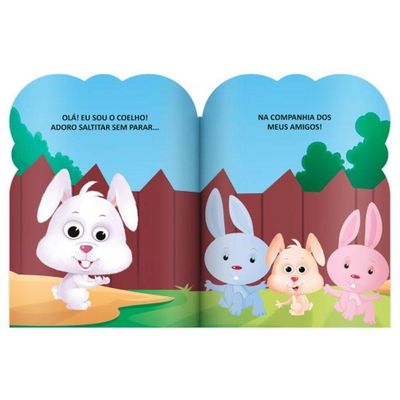 Livro Infantil Para Ler - Olha Quem Sou - Coelho