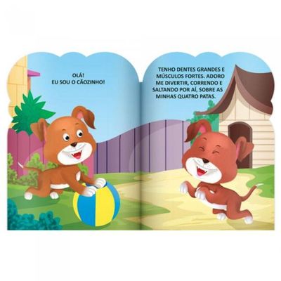 Livro Infantil Para Ler - Olha Quem Sou - Cãozinho