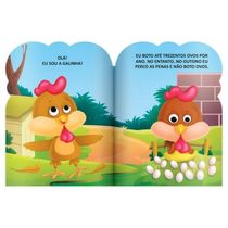 Livro Infantil Para Ler - Olha Quem Sou - Galinha