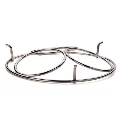 Balde Champanheira Inox Com Grelha Separadora Divisora Destacável Para 3 Garrafas Balde De Gelo