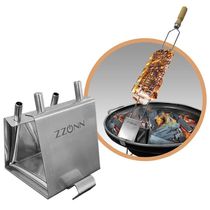 Confrateira Zzonn Cf750, Muito Mais Que Uma Churrasqueira! - Lareira Externa E Cooler De Bebidas