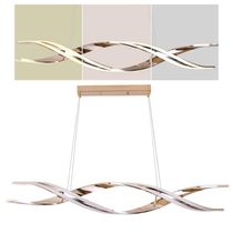 Lustre Luminaria Pendente Luxo Molecular Dna 76w Super Led Iluminaçao Decoraçao Espiral Teto Sala Co