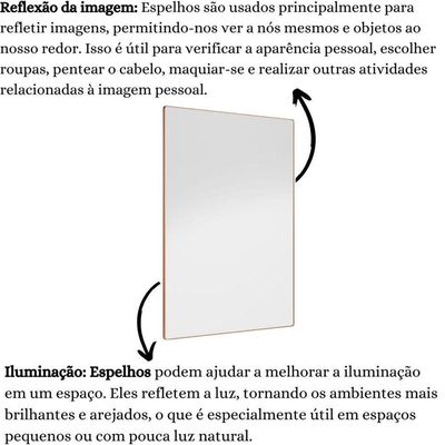 Espelho Decorativo Star Com Moldura Cor: Cobre Rosê