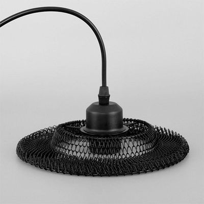 Lustre Cupula Abajur Pendente Casa Sala Quarto Copa Decoraçao Iluminaçao Teto Metal