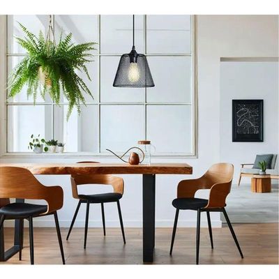 Lustre Cupula Abajur Pendente Casa Sala Quarto Copa Decoraçao Iluminaçao Teto Metal