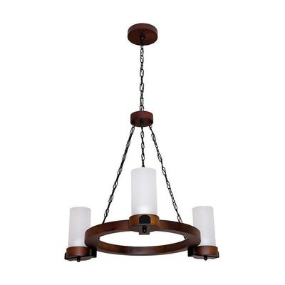 Lustre Country Envelhecido 3 Lâmpadas 1103E