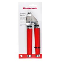 Espremedor Amassador Alho Inox Cozinha Vermelho Kitchenaid
