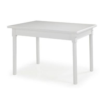 Conjunto Sala De Jantar Madeira Maciça 4 Cadeiras Mv Outlet Branco