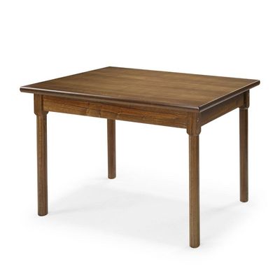 Conjunto Sala De Jantar Madeira Maciça 4 Cadeiras Mv Outlet Castanho