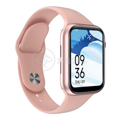 Smartwatch S88 Rosa Troca Pulseira Android Ios