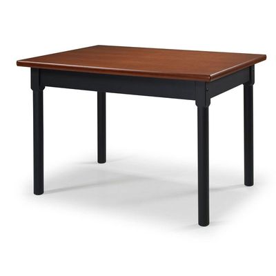 Conjunto Sala De Jantar Madeira Maciça 4 Cadeiras Mv Outlet Preto E Mel