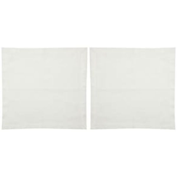 Conjunto de Guardanapos Wolff Mesa Ponto Ajour Luxo Off em Algodão - 2 Peças
