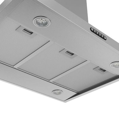 Coifa Ilha Retangular 75Cm 3 Velocidades Inox Inox 220V 220v