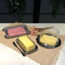 Manteigueira Pote Para Guardar Manteiga Geladeira Aço Inox