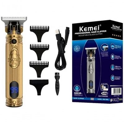 Maquina Corta Cabelo Acabamento Aparador Barbeador Versatil Retrô