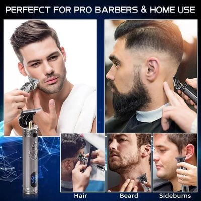 Maquina Corta Cabelo Acabamento Aparador Barbeador Versatil Retrô