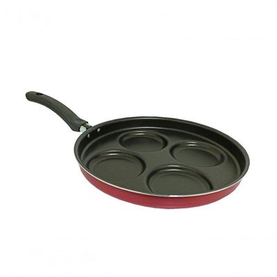 Frigideira Para Fritar 4 Ovos Antiaderente Cereja Docesar