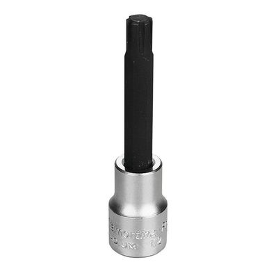 Soquete Longo Em Aço Cromo Vanádio Ponta Ribe 10 Mm - Encaixe 1/2" Tramontina