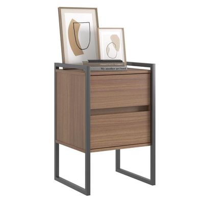 Conjunto Buffet E Gaveteiro Industrial Paris Montana