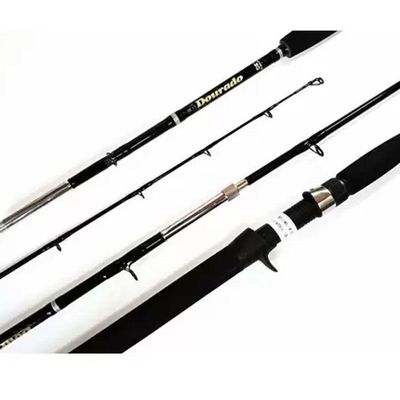 Vara Dourado P/ Carretilha Ação Rápida 30lbs 1,65m Pesca Pesada