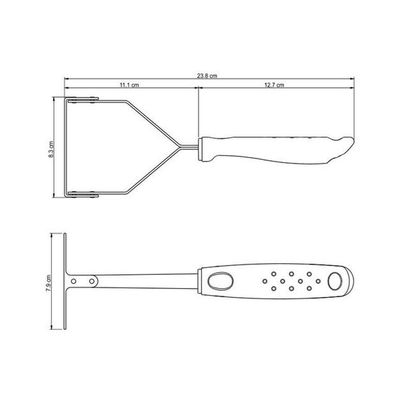 Kit - Faqueiro Plenus 6 Peças + 1 Amassador De Batata E Feijão - Tramontina
