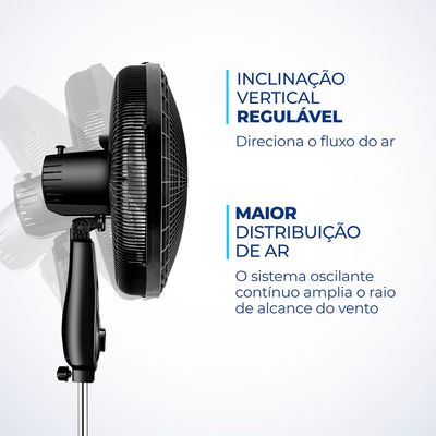 Ventilador Coluna Mondial 40cm Super Power  VSP-40C-NB 220V