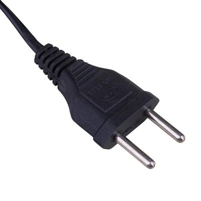 Extensão 2m 3 Tomadas 2P Elite Preta