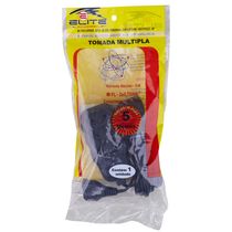 Extensão 5m 3 Tomadas 2P Elite Preta