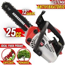 Motosserra Kcs260P À Gasolina 25,4Cc 2T Com Corrente 45 Elos