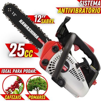 Motosserra Kcs260P À Gasolina 25,4Cc 2T Com Corrente 45 Elos